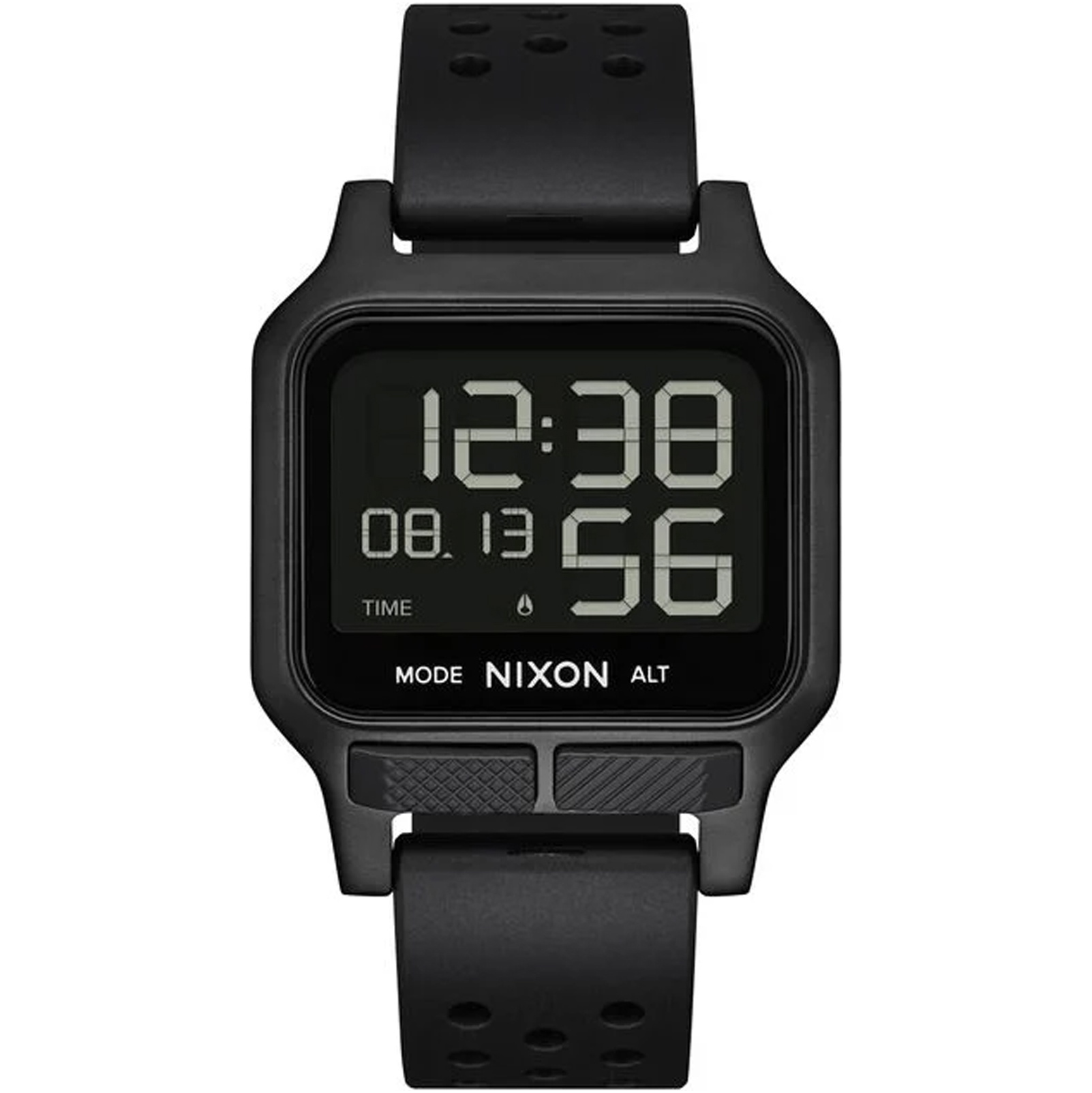 2024 Nixon Heat Surf Horloge A1320 - Helemaal Zwart